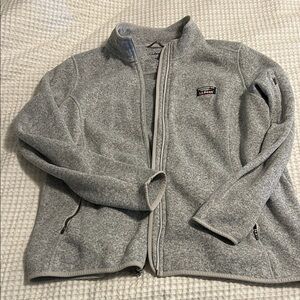 L.L. Bean Women's Gray Fleece Jacket